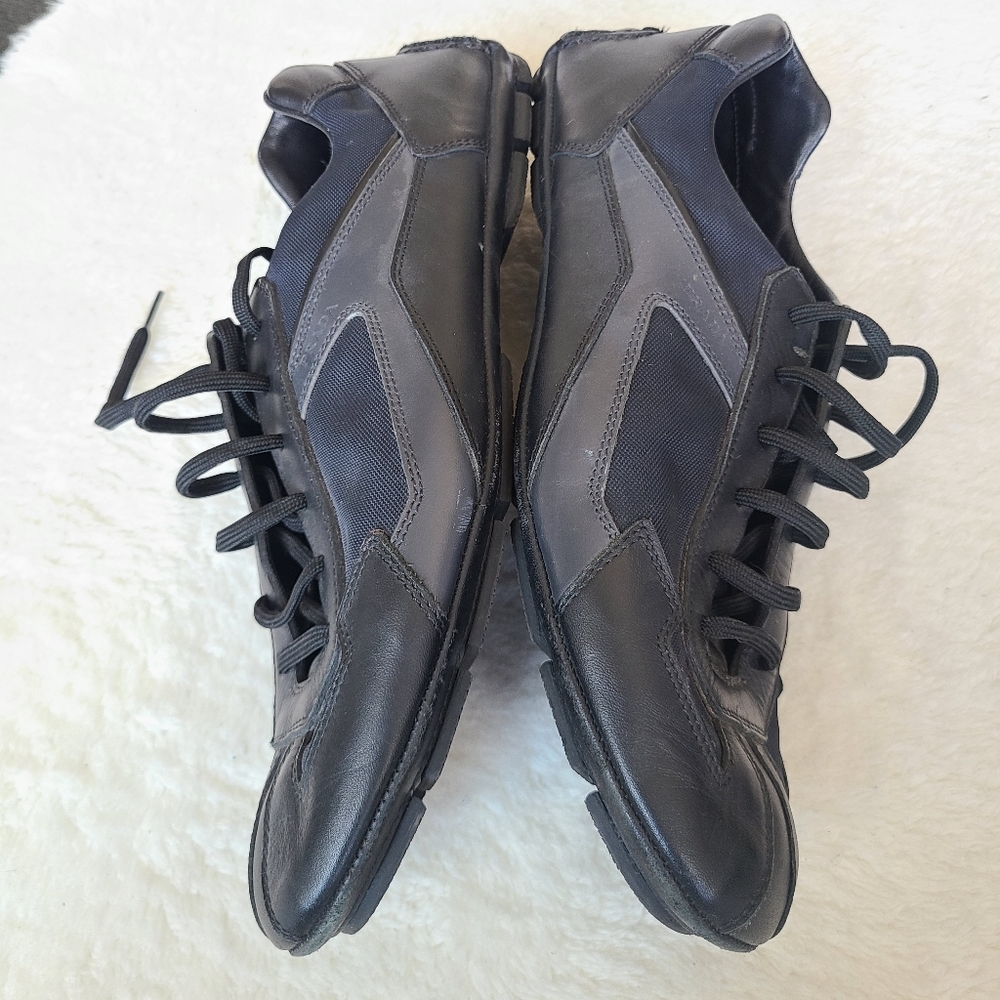 Prada Sport original authentic leather and knit sneaker - Picture 5 of 6